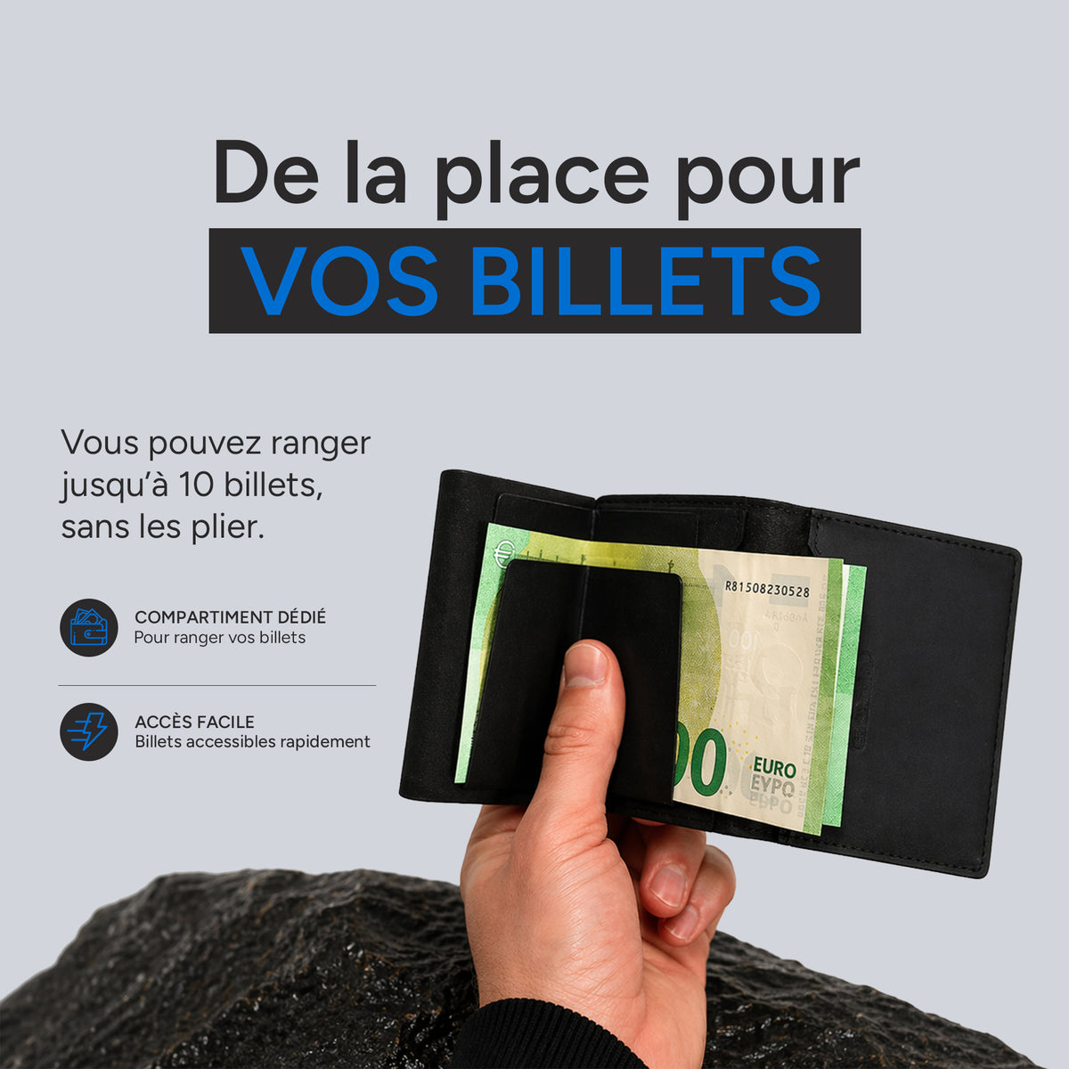 Portefeuille BISON™ Wallet 2.0