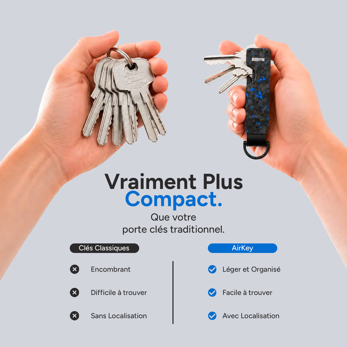 Porte Clés BISON™ AirKey