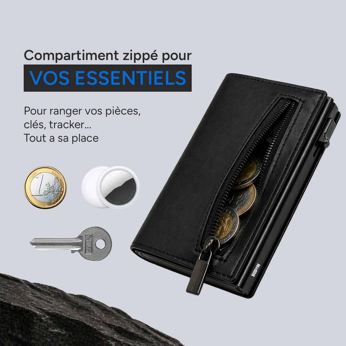 Portefeuille BISON™ Wallet 2.0
