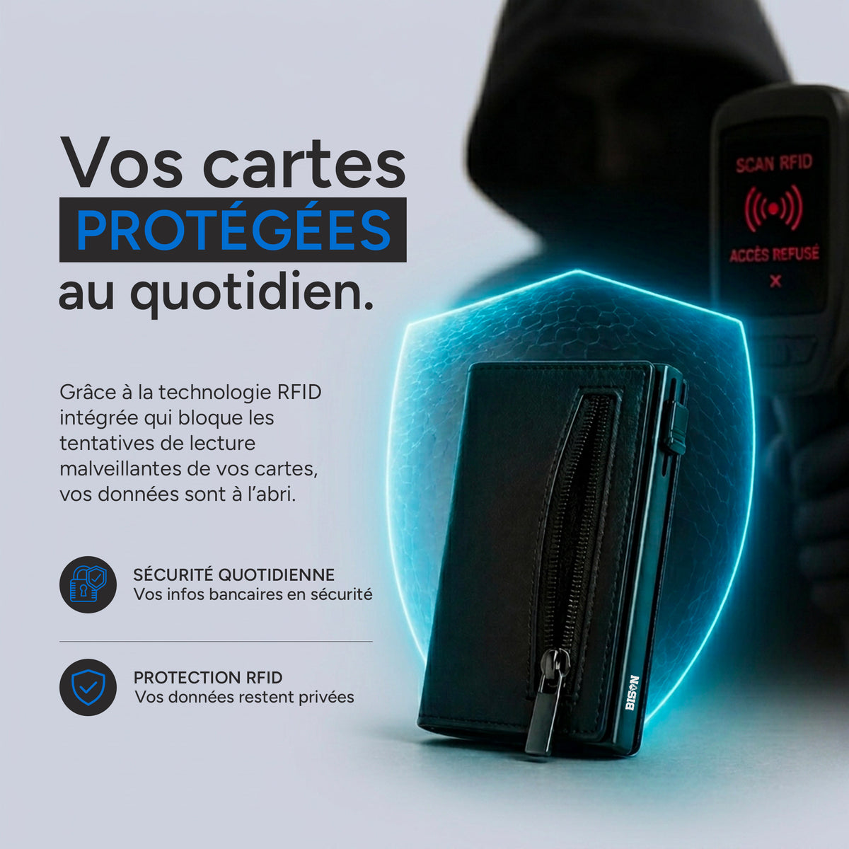 Portefeuille BISON™ Wallet 2.0