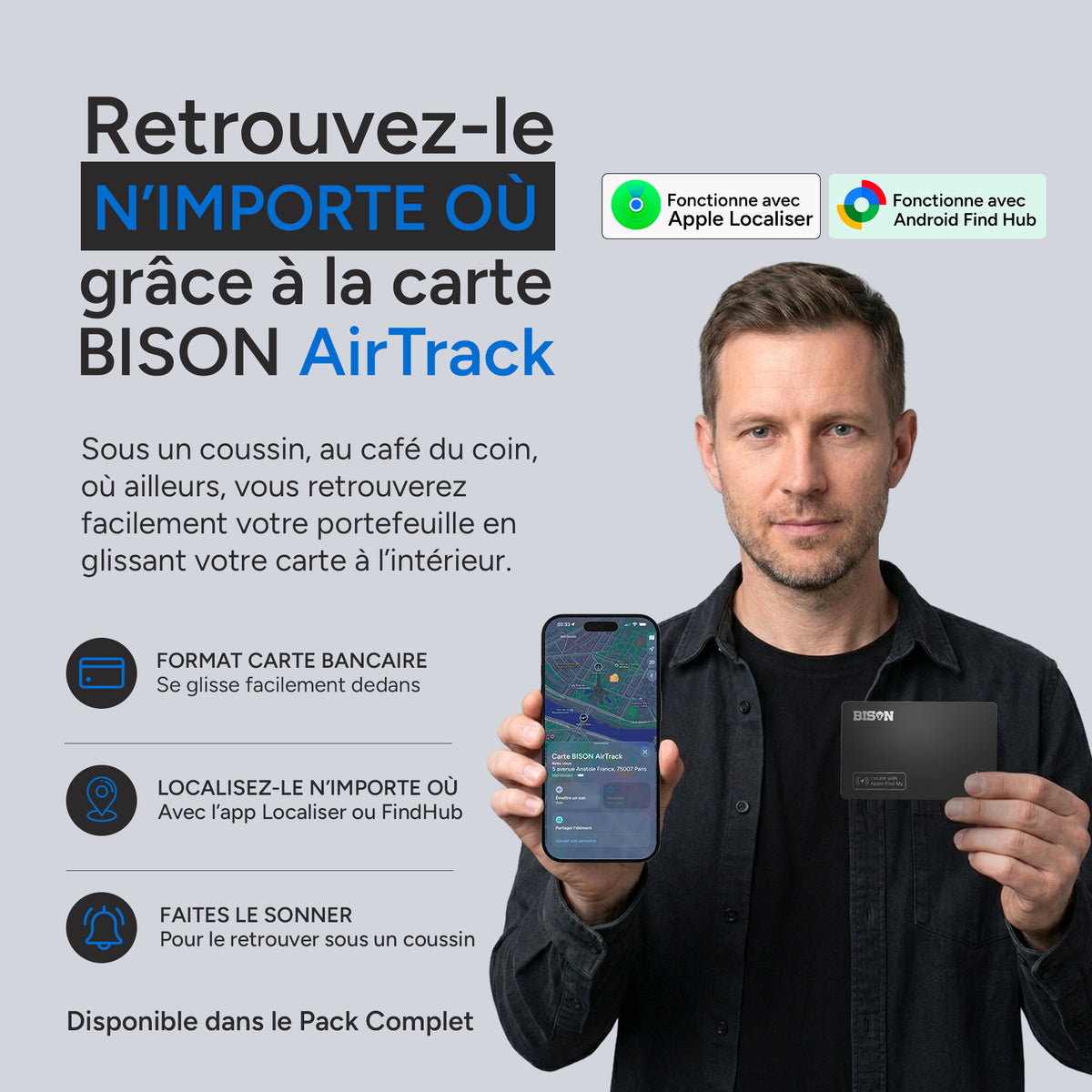 Portefeuille BISON™ Wallet 2.0
